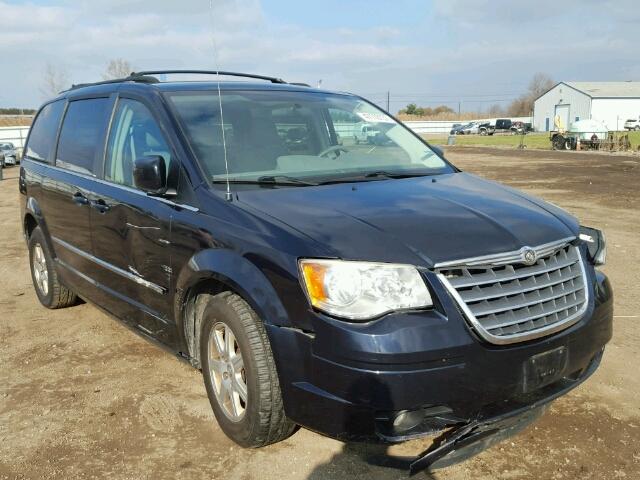 2A4RR5D11AR338666 - 2010 CHRYSLER TOWN & COU BLUE photo 1