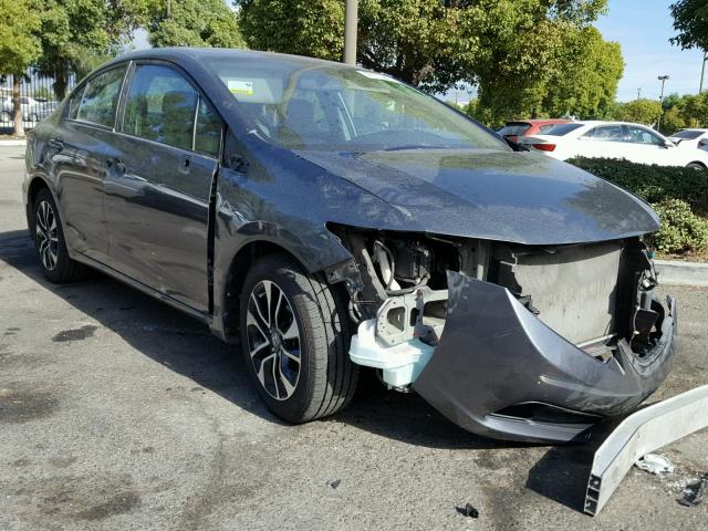 19XFB2F89DE215712 - 2013 HONDA CIVIC EX CHARCOAL photo 1