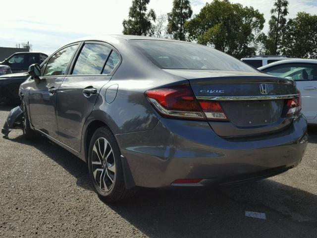 19XFB2F89DE215712 - 2013 HONDA CIVIC EX გრაფიტი ფოტო 3