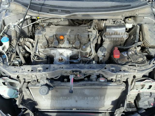 19XFB2F89DE215712 - 2013 HONDA CIVIC EX გრაფიტი ფოტო 7