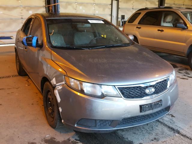 KNAFU4A22B5450810 - 2011 KIA FORTE EX GRAY photo 1