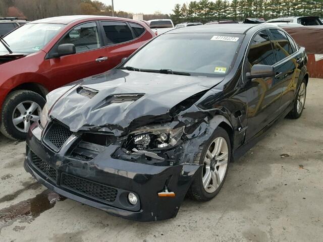 6G2ER57729L160492 - 2009 PONTIAC G8 BLACK photo 2