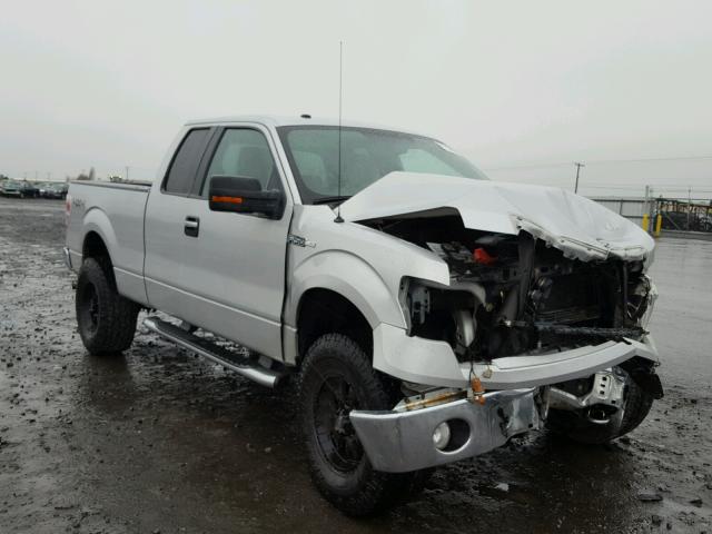 1FTPX14V99FA65428 - 2009 FORD F150 SUPER SILVER photo 1