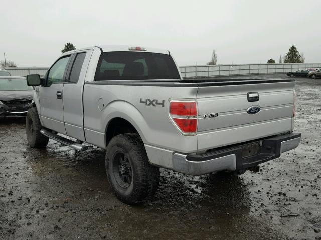 1FTPX14V99FA65428 - 2009 FORD F150 SUPER SILVER photo 3