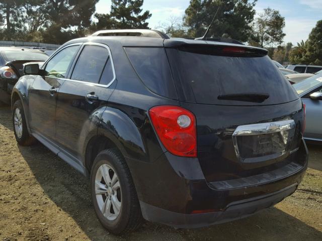 2GNALDEK8D6135566 - 2013 CHEVROLET EQUINOX LT BLACK photo 3