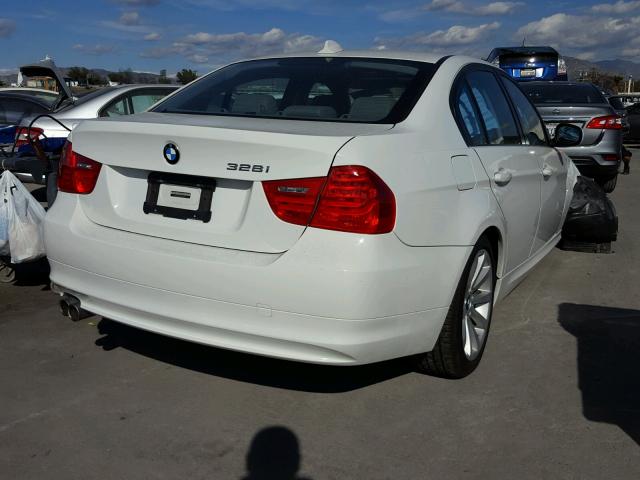 WBAPH5G56BNM84054 - 2011 BMW 328 I SULE WHITE photo 4