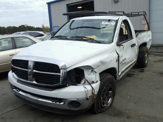 3D7KR26C86G151206 - 2006 DODGE RAM 2500 S WHITE photo 2