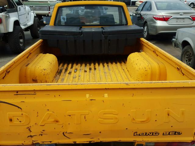 HG720249539 - 1980 NISSAN DATSON YELLOW photo 6