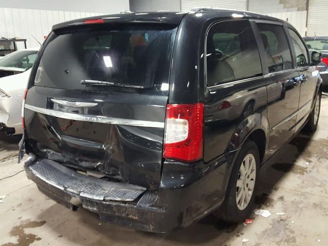 2C4RC1BG2DR613831 - 2013 CHRYSLER TOWN & COU BLACK photo 4