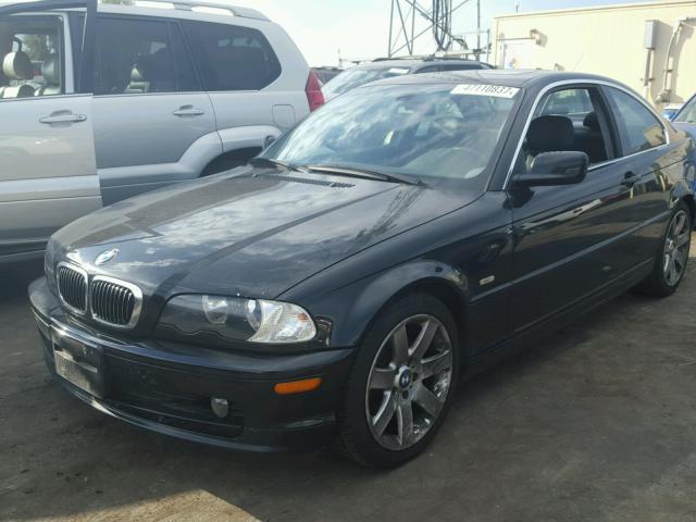 WBABN73453PJ15820 - 2003 BMW 325 CI BLACK photo 2