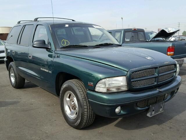 1B4HR28Y4XF566584 - 1999 DODGE DURANGO GREEN photo 1