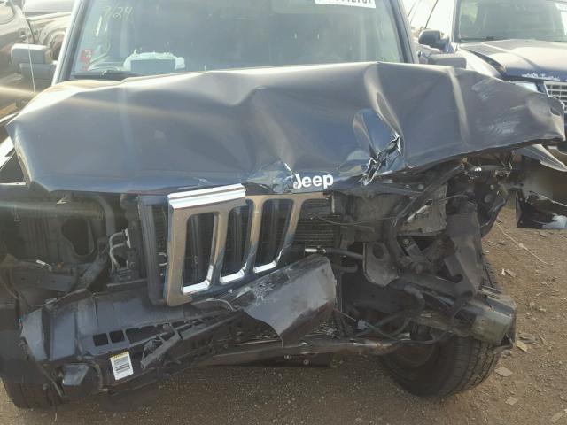 1J8HG48K69C542073 - 2009 JEEP COMMANDER BLACK photo 7