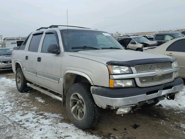 3GNEK12T44G332089 - 2004 CHEVROLET AVALANCHE SILVER photo 1