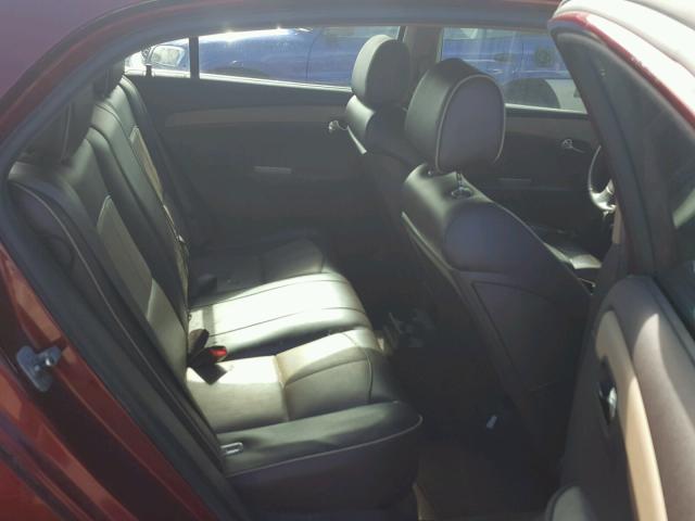 1G1ZK57748F220602 - 2008 CHEVROLET MALIBU LTZ 勃艮第红 照片 6