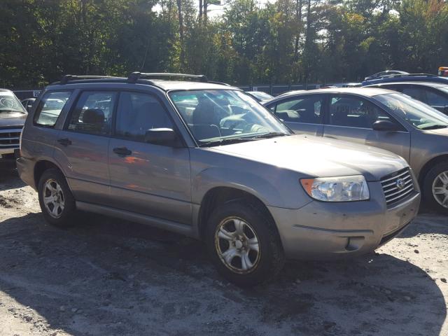 JF1SG63616G754070 - 2006 SUBARU FORESTER 2 GRAY photo 1