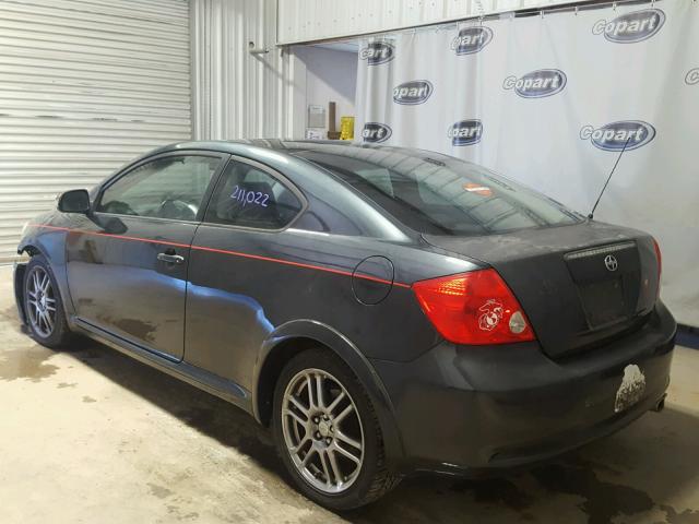 JTKDE177460074079 - 2006 TOYOTA SCION TC 灰色 照片 3