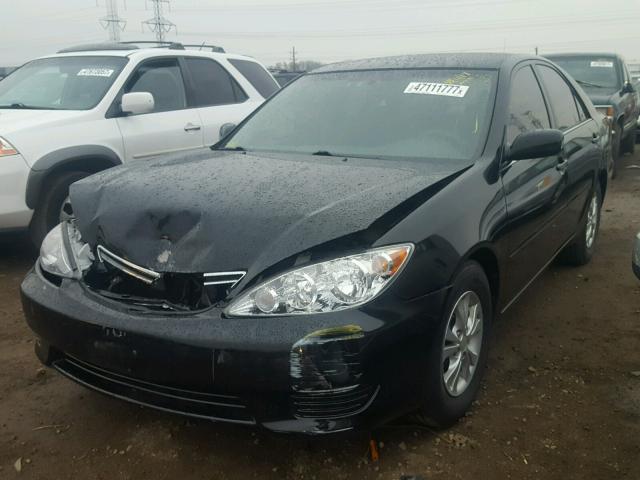 4T1BF32K76U634295 - 2006 TOYOTA CAMRY LE BLACK photo 2