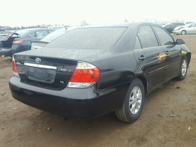 4T1BF32K76U634295 - 2006 TOYOTA CAMRY LE შავი ფოტო 4
