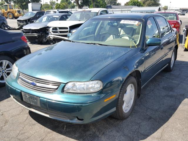 1G1NE52J3Y6164337 - 2000 CHEVROLET MALIBU LS 绿色 照片 2