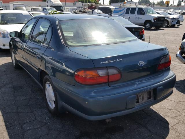 1G1NE52J3Y6164337 - 2000 CHEVROLET MALIBU LS 绿色 照片 3