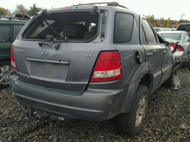 KNDJC733965607715 - 2006 KIA SORENTO EX SILVER photo 4