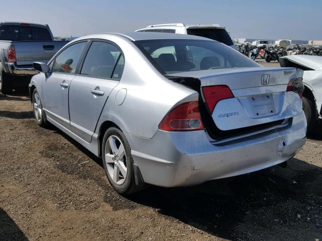 2HGFA16948H317520 - 2008 HONDA CIVIC EXL 银色 照片 3