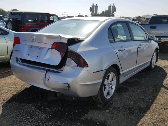 2HGFA16948H317520 - 2008 HONDA CIVIC EXL 银色 照片 4