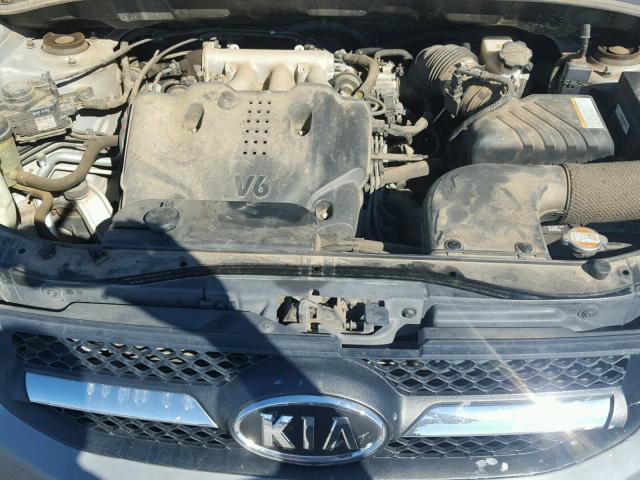 KNDJF723497612306 - 2009 KIA SPORTAGE L GRAY photo 7