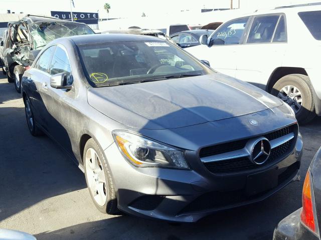 WDDSJ4EB0FN163689 - 2015 MERCEDES-BENZ CLA 250 GRAY photo 1