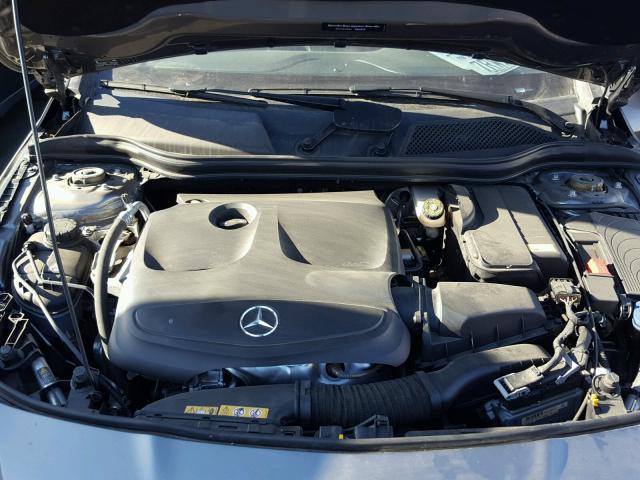 WDDSJ4EB0FN163689 - 2015 MERCEDES-BENZ CLA 250 GRAY photo 7