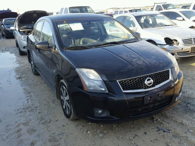 3N1AB6AP9CL735521 - 2012 NISSAN SENTRA 2.0 BLACK photo 1