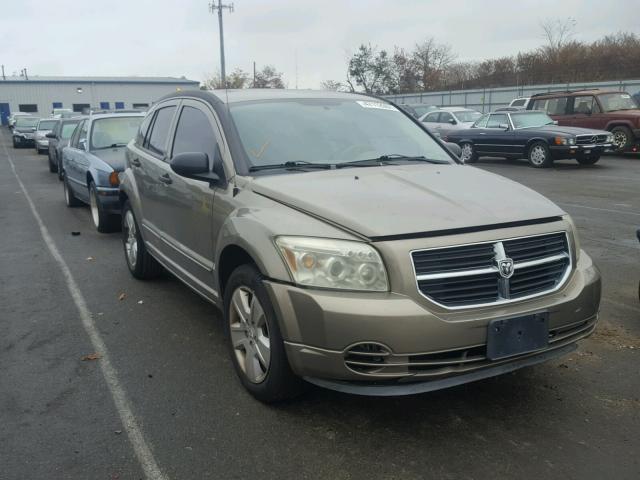 1B3HB48B07D113560 - 2007 DODGE CALIBER SX TAN photo 1