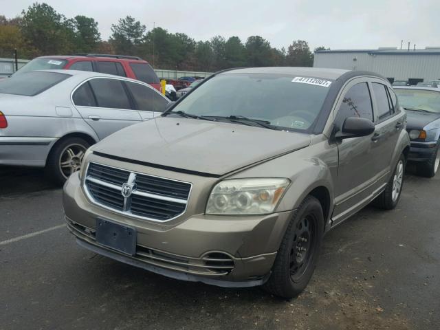 1B3HB48B07D113560 - 2007 DODGE CALIBER SX TAN photo 2