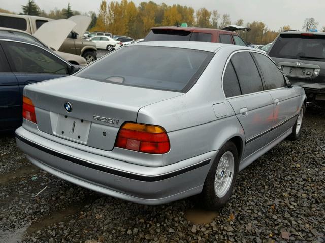 WBADD6324WBW45279 - 1998 BMW 528 I AUTO SILVER photo 4