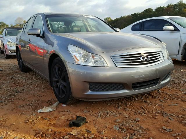 JNKBV61E78M203705 - 2008 INFINITI G35 GRAY photo 1