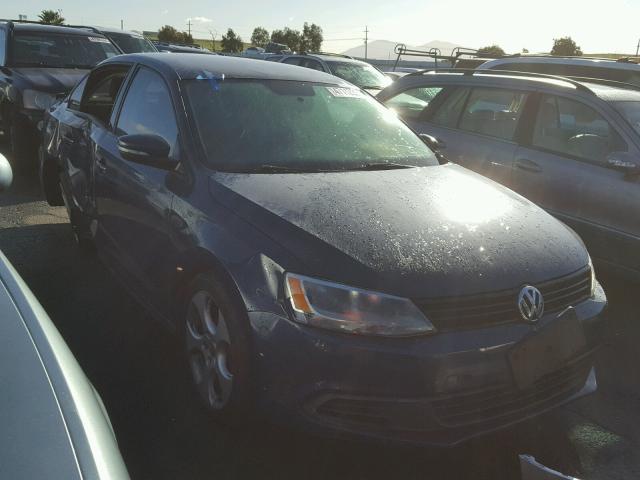 3VWDZ7AJ6BM076570 - 2011 VOLKSWAGEN JETTA SE 蓝色 照片 1