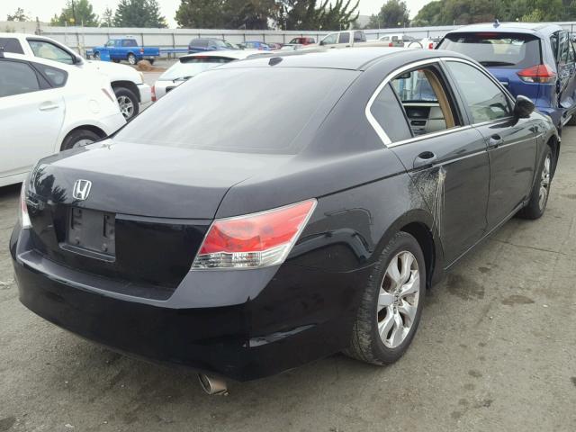 1HGCP26859A201175 - 2009 HONDA ACCORD EXL BLACK photo 4