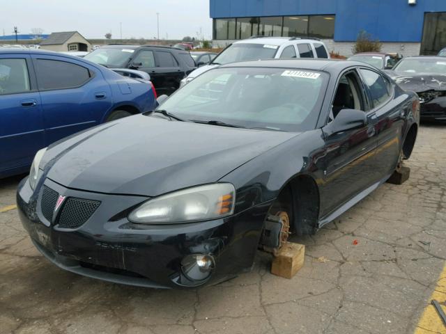 2G2WP552681103666 - 2008 PONTIAC GRAND PRIX BLACK photo 2