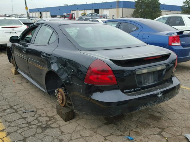 2G2WP552681103666 - 2008 PONTIAC GRAND PRIX BLACK photo 3