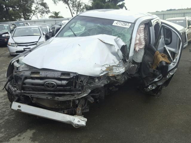 5TETX62N49Z653786 - 2009 TOYOTA TACOMA PRE SILVER photo 2