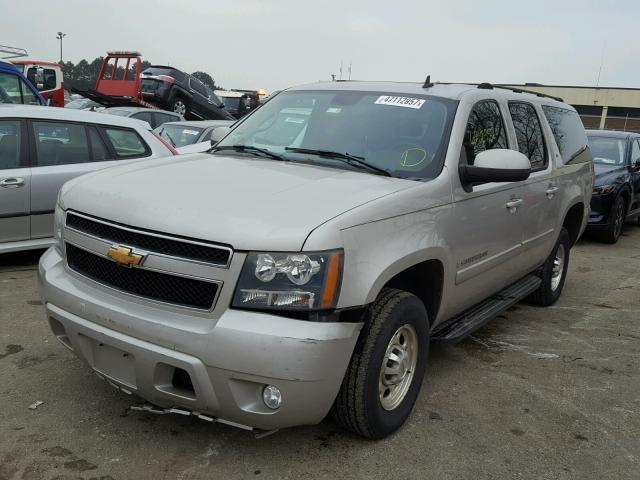 3GNGK26K07G144321 - 2007 CHEVROLET SUBURBAN SILVER photo 2