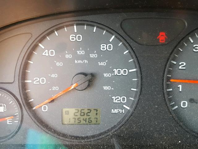 JF1SF65551H732387 - 2001 SUBARU FORESTER S BLUE photo 8