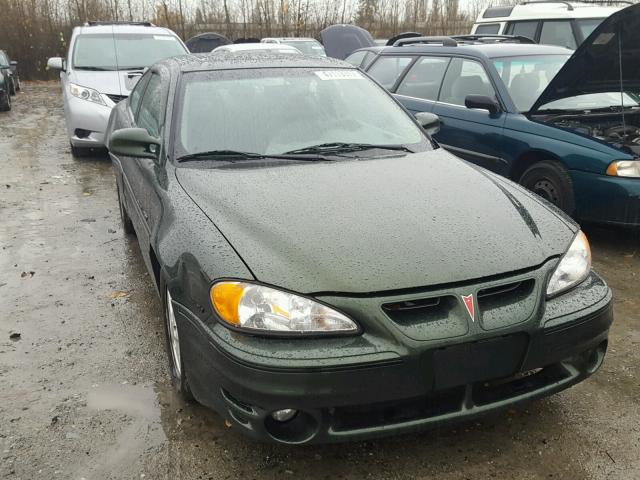 1G2NV12E5YM832836 - 2000 PONTIAC GRAND AM G GREEN photo 1