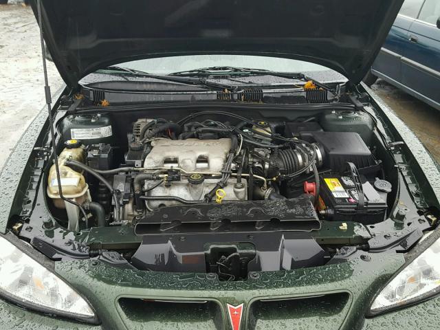 1G2NV12E5YM832836 - 2000 PONTIAC GRAND AM G GREEN photo 7