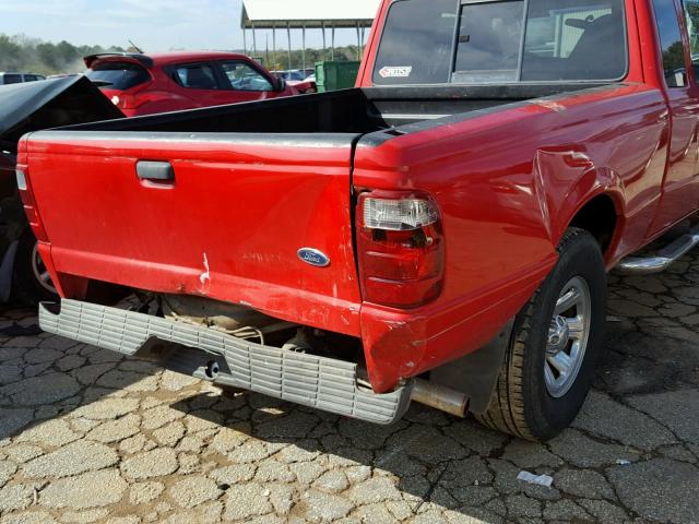 1FTYR44E12PB46214 - 2002 FORD RANGER SUP RED photo 9