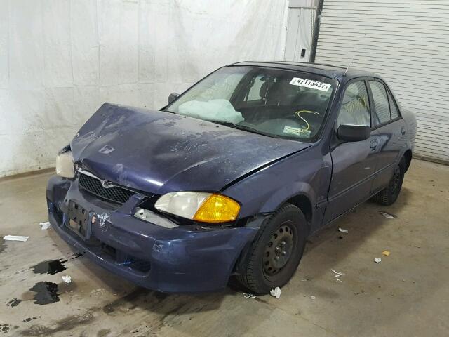 JM1BJ2210Y0204946 - 2000 MAZDA PROTEGE ES BLUE photo 2