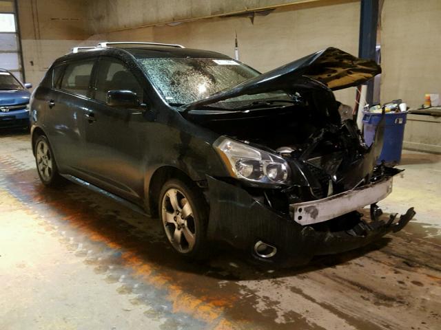 5Y2SP67079Z415919 - 2009 PONTIAC VIBE BLACK photo 1