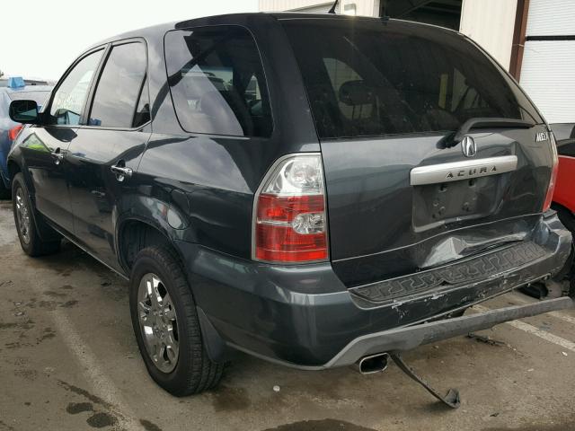 2HNYD18234H530719 - 2004 ACURA MDX BLUE photo 3