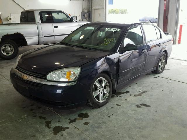 1G1ZT54895F293065 - 2005 CHEVROLET MALIBU LS ლურჯი ფოტო 2