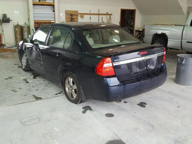 1G1ZT54895F293065 - 2005 CHEVROLET MALIBU LS ლურჯი ფოტო 3
